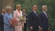 Polský prezident Duda navštívil Prahu. S Pavlem mluvili o obraně i infrastruktuře