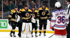 Chytil při gólu zboural brankáře Bostonu, Rask má otřes mozku