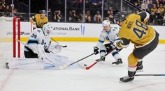 Hertl opět bodoval a pomohl Vegas k výhře. Asistovali i Vrána, Kämpf a Hronek