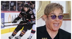 Mami, volá Elton John! Hráče NHL, jenž přiznal, že je gay, podpořil známý zpěvák