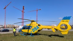 Na jihočeské stavbě zkolaboval dělník. Jeho záchrana byla mimořádně náročná