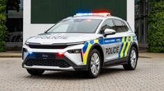 Další elektromobil v policejních službách. Škodovka ho půjčila policii na testy