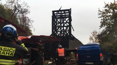 Kostel v zahradě Kinských zřejmě někdo zapálil. Mohlo jít o nedbalost