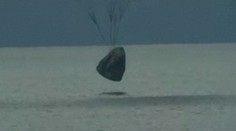 Vesmírní turisté se úspěšně vrátili na Zemi, přistáli v oceánu