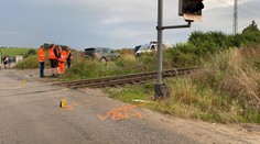 Vlak na přejezdu na Plzeňsku srazil devítiletou dívku. Při nehodě zemřela