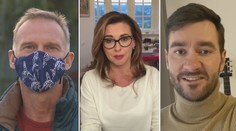 Velké poselství známých tváří: Noste roušky a buďte doma, vyzývají Čechy