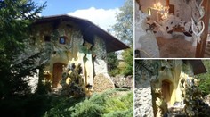 Slovák postavil pohádkový dům ze stodoly. Použil k tomu lžíci