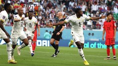 Strhující bitvu ve skupině H ovládla Ghana, Koreu srazil dvěma góly Kudus