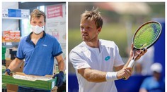Vypadáte jako ten tenista. Vítěz French Open pracuje v supermarketu