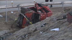 Tragická nehoda uzavřela D1: Tři lidé se zranili, zemřel 19letý mladík