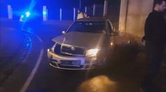 VIDEO: Opilý řidič v centru Prahy způsobil 2 nehody