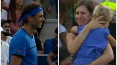 Hrdina Nadal! Plačící mamince pomohl najít ztracenou dceru