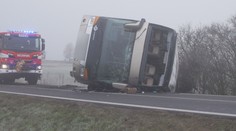 Za nehodu u Žatce dostal řidič autobusu podmínku. Podle soudu jel příliš rychle