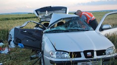 Tragédie u Brna: Řidič nedal přednost, zemřela matka a její děti