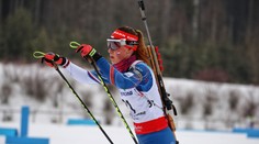 Davidová zpackala první střelbu, juniorka Teplá zajela sprint bez chyby
