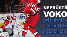 Neprůstřelný Vokoun byl hlavní hvězdou v utkání Floridy s Carolinou