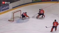 VIDEO: Neuvěřitelný gól v první hokejové lize
