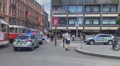 Dopravní kolaps v centru Prahy. Na Václavák přijeli pyrotechnici