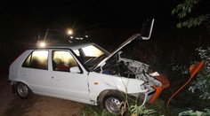 Zloděj si felicii moc neužil, s policií v patách boural