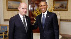 Sobotka povečeřel s americkým prezidentem. Mluvili o terorismu