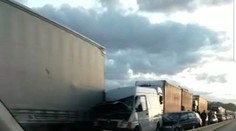 Vážná nehoda zablokovala D1! Kolona měla několik kilometrů