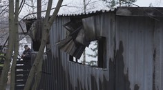 Na Pardubicku shořela chata. Policie vyšetřuje, zda ji nezapálil žhář