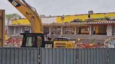 Stačil týden demolice. Slavný stadion Dukly je téměř srovnaný se zemí