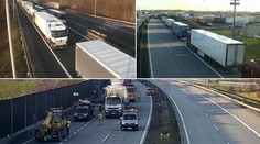Vážná nehoda zablokovala dálnici D1 u Bohumína! Zemřel řidič dodávky