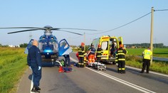 Na Hodonínsku při srážce osobního auta s náklaďákem zemřeli dva lidé