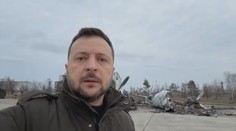 Zelenskyj: Válka musí skončit jediným způsobem. A taky tak skončí