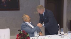 Zeman oslavil 80. narozeniny. Popřát mu přijeli politici i známé osobnosti