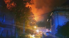 Při požáru shořel sklad se senem, škoda se vyšplhala na milion korun