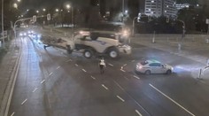 Řidič kombajnu jel na pole, navigace ho navedla do Brna!