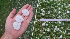 Na jihu Čech udeřila mimořádně silná bouře. Hrozí až 5centimetrové kroupy