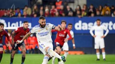 Benzema nedal dvě penalty za sebou. Atléticu remíza stačila a je před Barcou