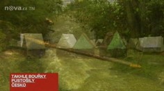 Takhle jste včera zaznamenali krupobití a bouřky
