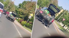 VIDEO: Nákup si ve vozících odtáhl za autem. To jsem ještě neviděl, diví se expert