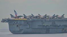 Macron vyslal do Středomoří letadlovou loď Charles de Gaulle