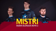 Mistrem Sazka eLEAGUE je eSuba. Ve finále Doty 2 porazila Hippomaniacs
