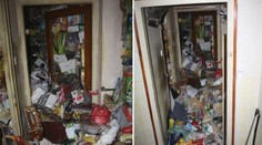 Byt v Brně byl po strop plný smetí! Na dveřích visel tajemný vzkaz