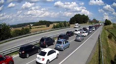 Hromadná nehoda uzavřela ráno dálnici D1 ve směru na Brno