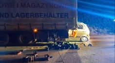 Tragická nehoda na D1. Mladý řidič po nárazu do návěsu zemřel