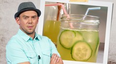Osvěžující RECEPT na slunečný víkend! Láďa Hruška připravil lahodnou okurkovou limonádu