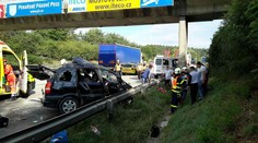 Hromadná nehoda uzavřela dálnici D1! Jeden mrtvý, šest zraněných