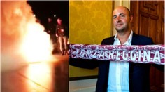 HRŮZA: Fanoušci po derby zapálili autobus. Byl u toho i kouč Zeman