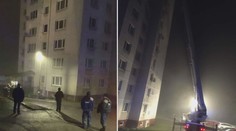 Požár paneláku v Bardejove: 17 lidí skončilo v nemocnici