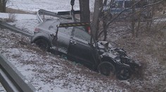VIDEO: Policie hledá svědky ranní nehody u Češňovic