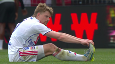 Šulc střídal kvůli zranění. Ze hřiště naštěstí odešel po svých