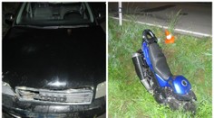 Motorkáře vynesla zatáčka, čelně se srazil s autem! Na místě zemřel