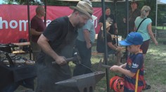Kováři i další řemeslníci se sjeli do Železného. Ukázali tradiční postupy